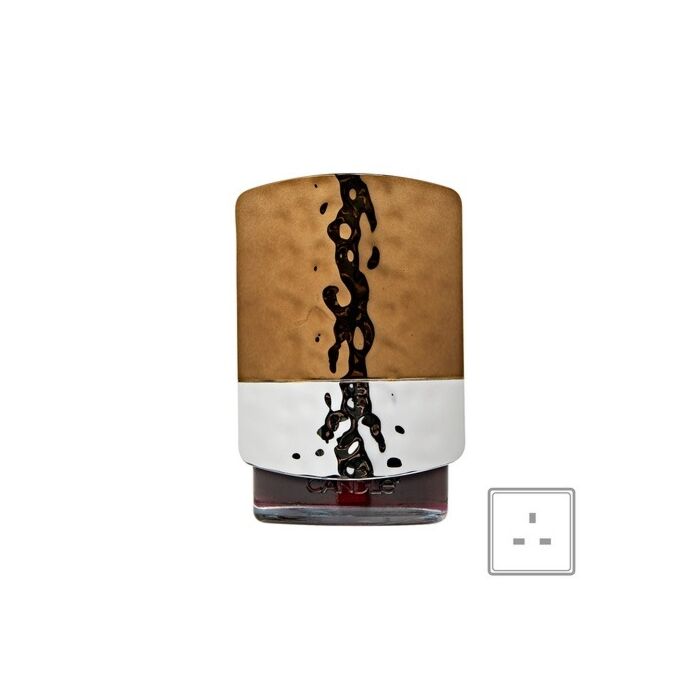 Yankee Candle Scent Plug - Hammered Copper & Silver